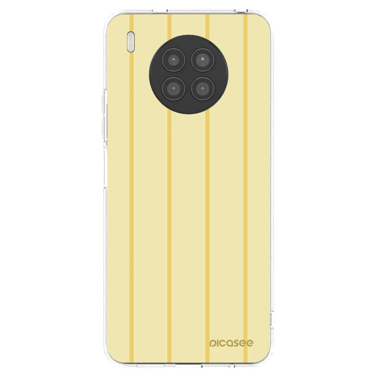 Silikonový průhledný obal pro Huawei Nova 8i - Liquid sunshine