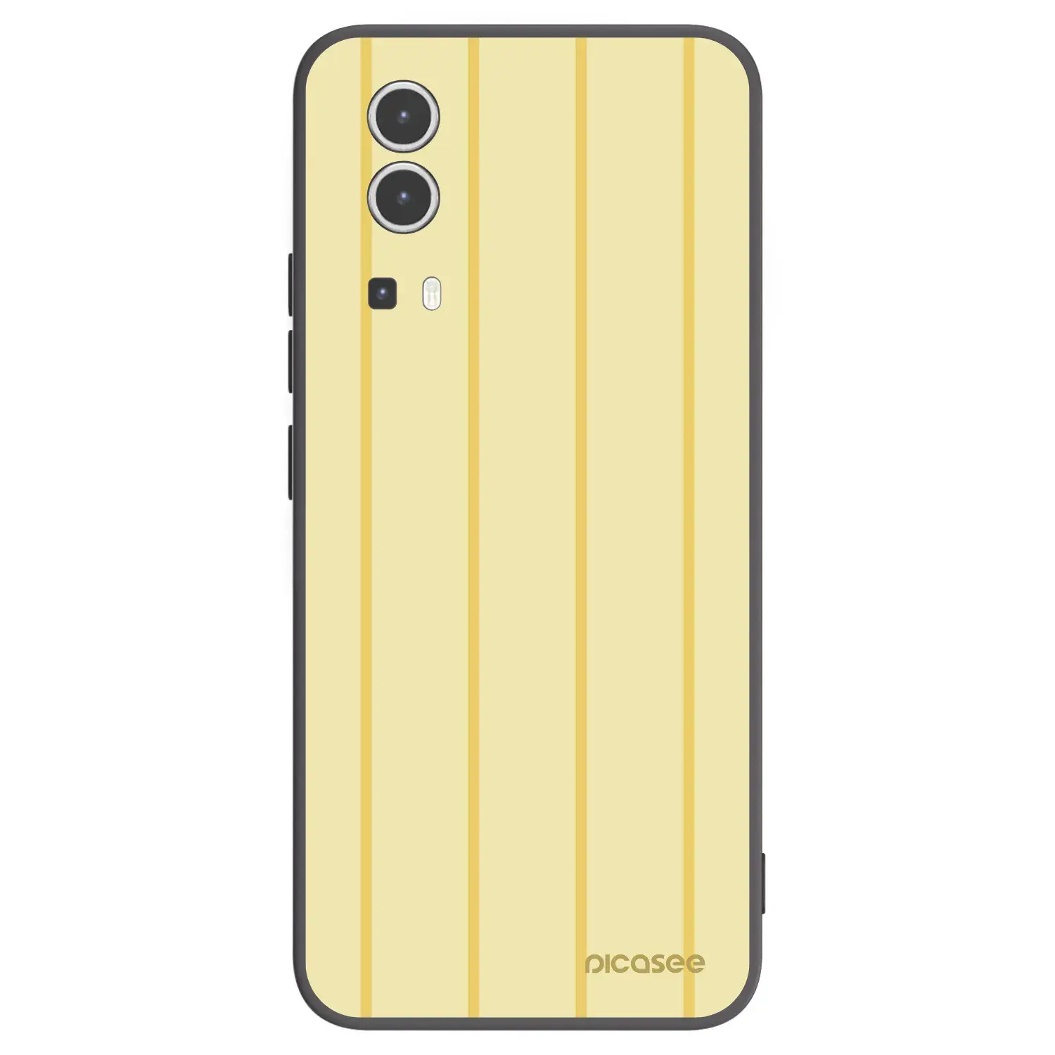 Silikonový černý obal pro Vivo Y72 5G - Liquid sunshine