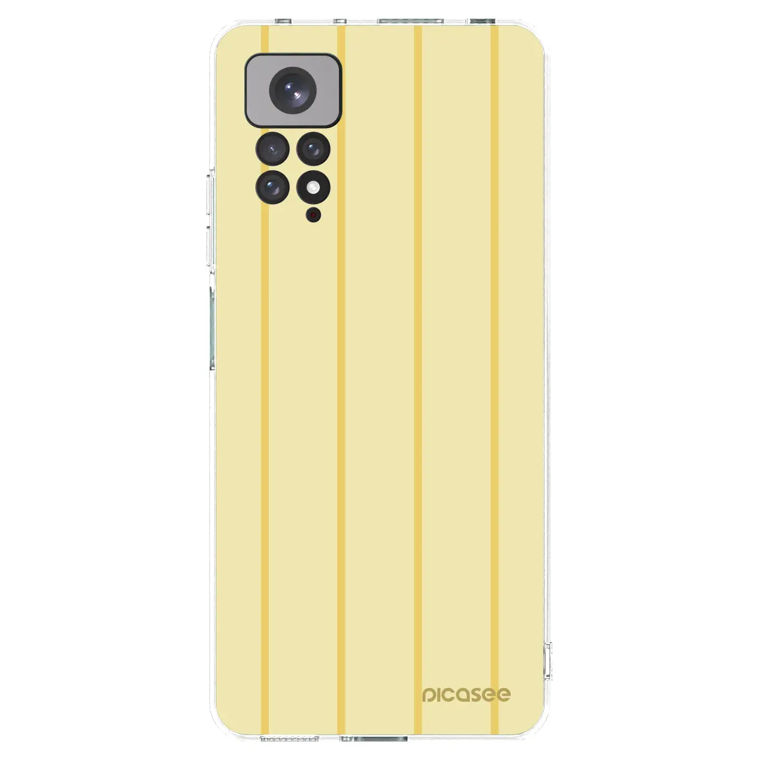 Silikonový průhledný obal pro Xiaomi Redmi Note 11 - Liquid sunshine