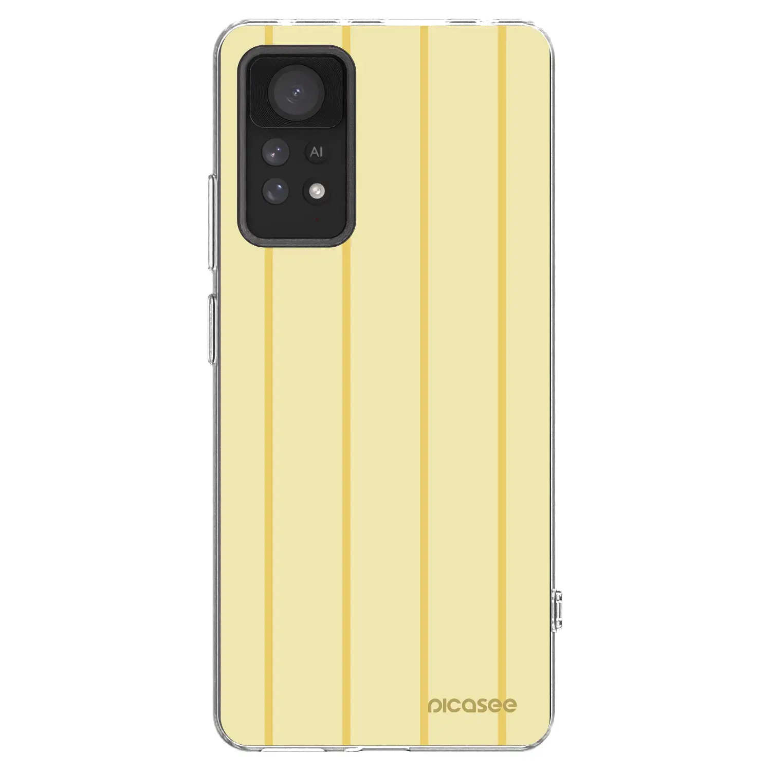 Silikonový průhledný obal pro Xiaomi Redmi Note 11 Pro - Liquid sunshine