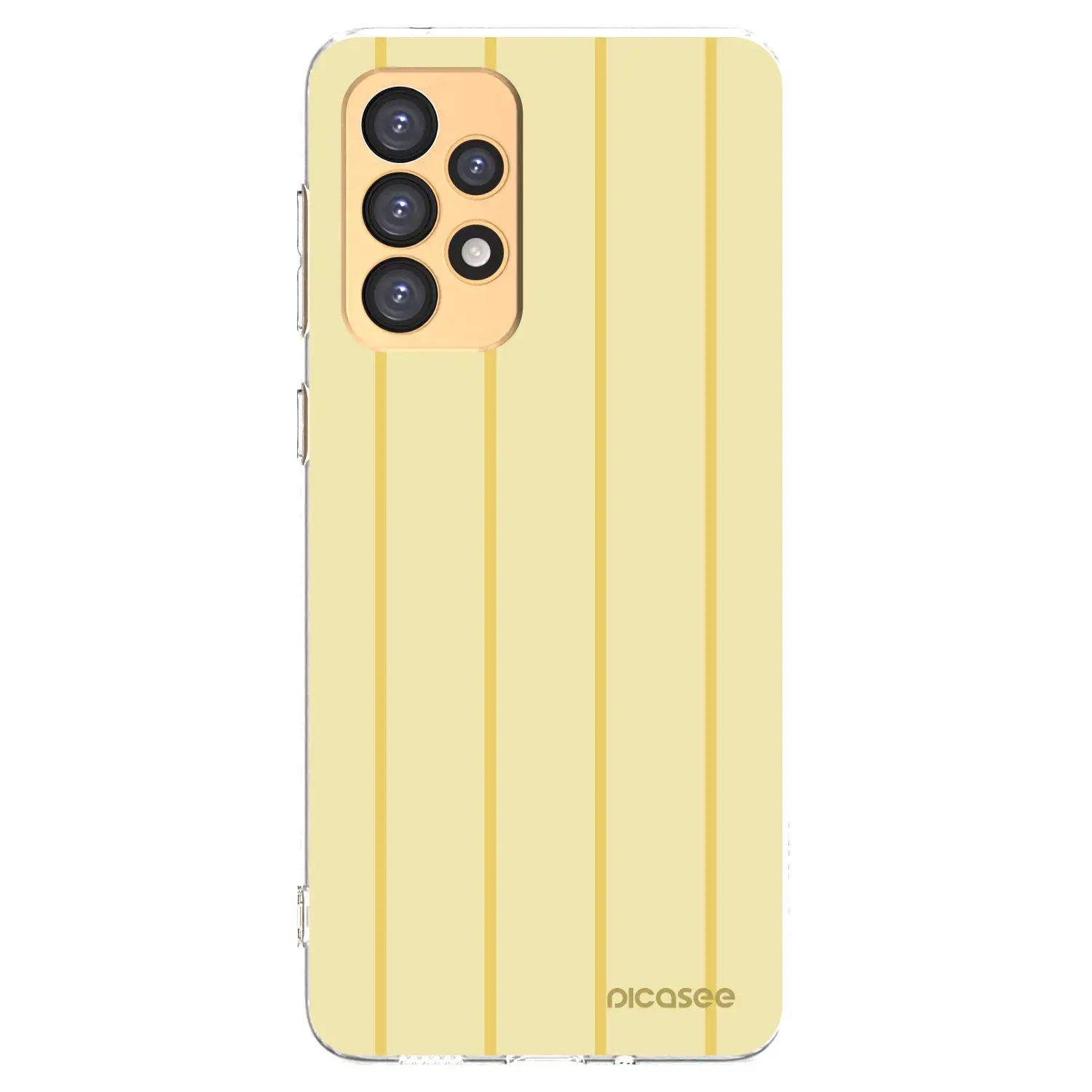 Silikonový průhledný obal pro Samsung Galaxy A33 5G A336 - Liquid sunshine