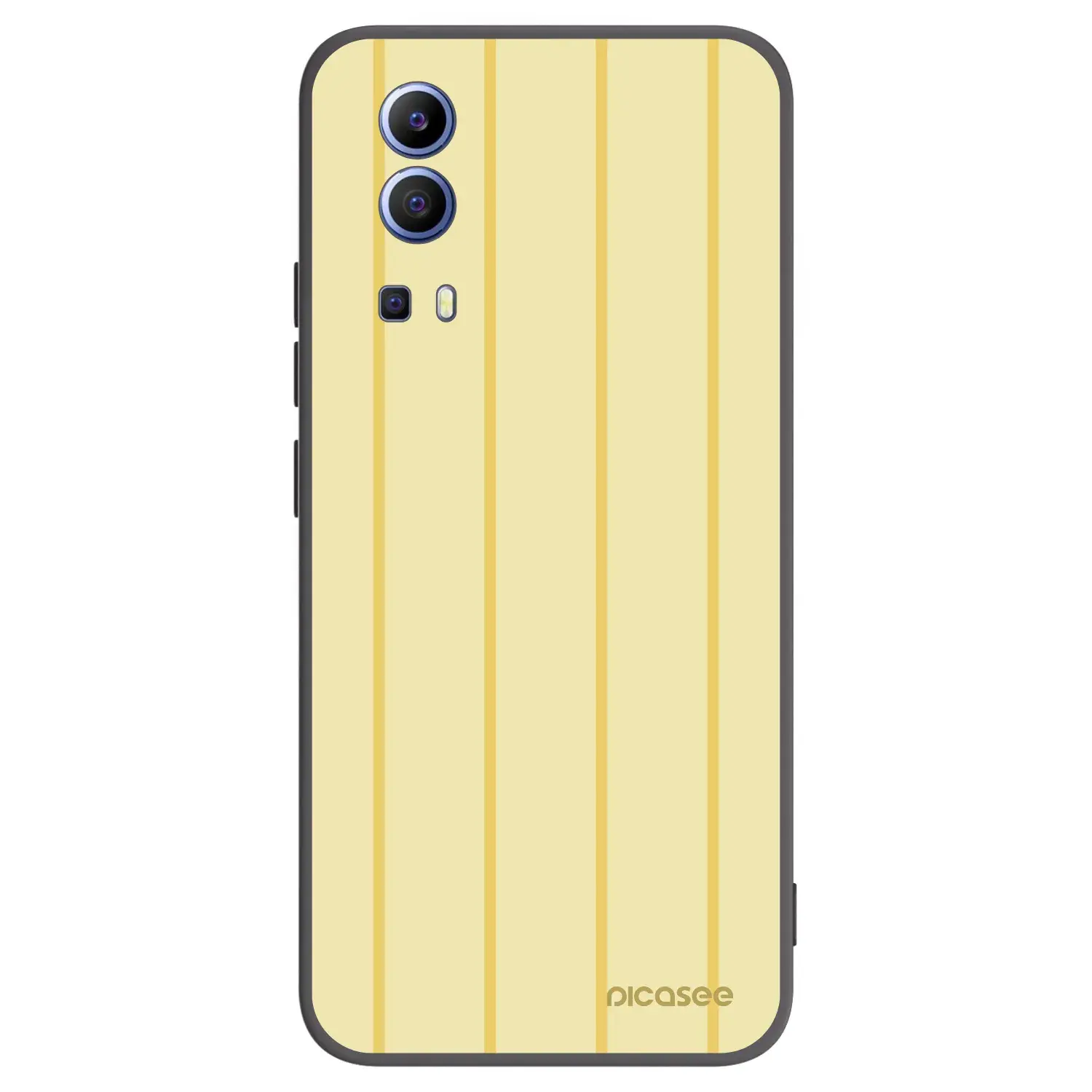 Silikonový černý obal pro Vivo Y52 5G - Liquid sunshine
