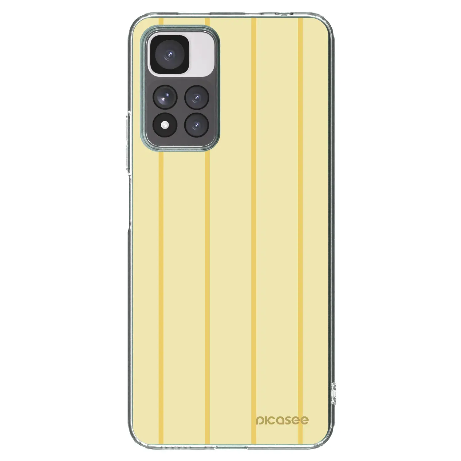 Silikonový průhledný obal pro Xiaomi Redmi Note 11 Pro+ 5G - Liquid sunshine