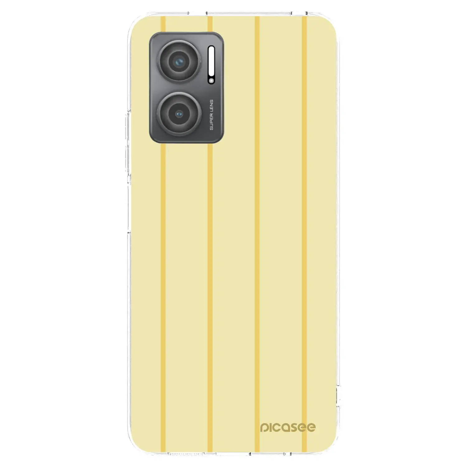Silikonový průhledný obal pro Xiaomi Redmi 10 5G - Liquid sunshine