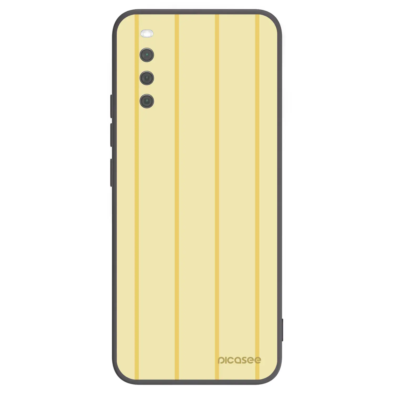 Silikonový černý obal pro Sony Xperia 10 III - Liquid sunshine