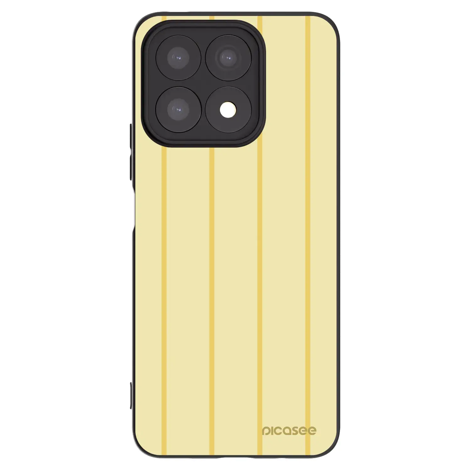 Silikonový černý obal pro Honor X8a - Liquid sunshine
