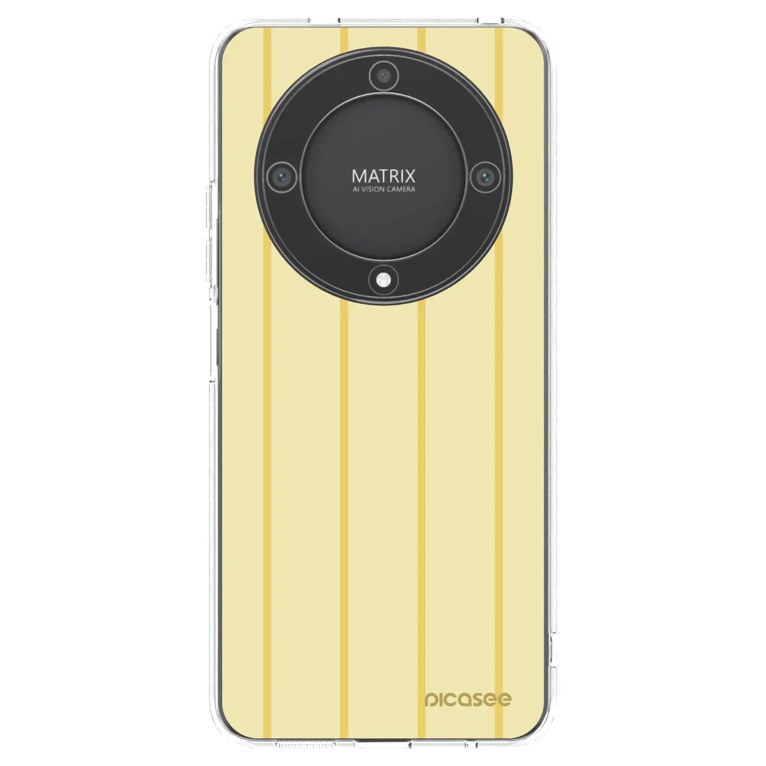 Silikonový průhledný obal pro Honor Magic5 Lite 5G - Liquid sunshine