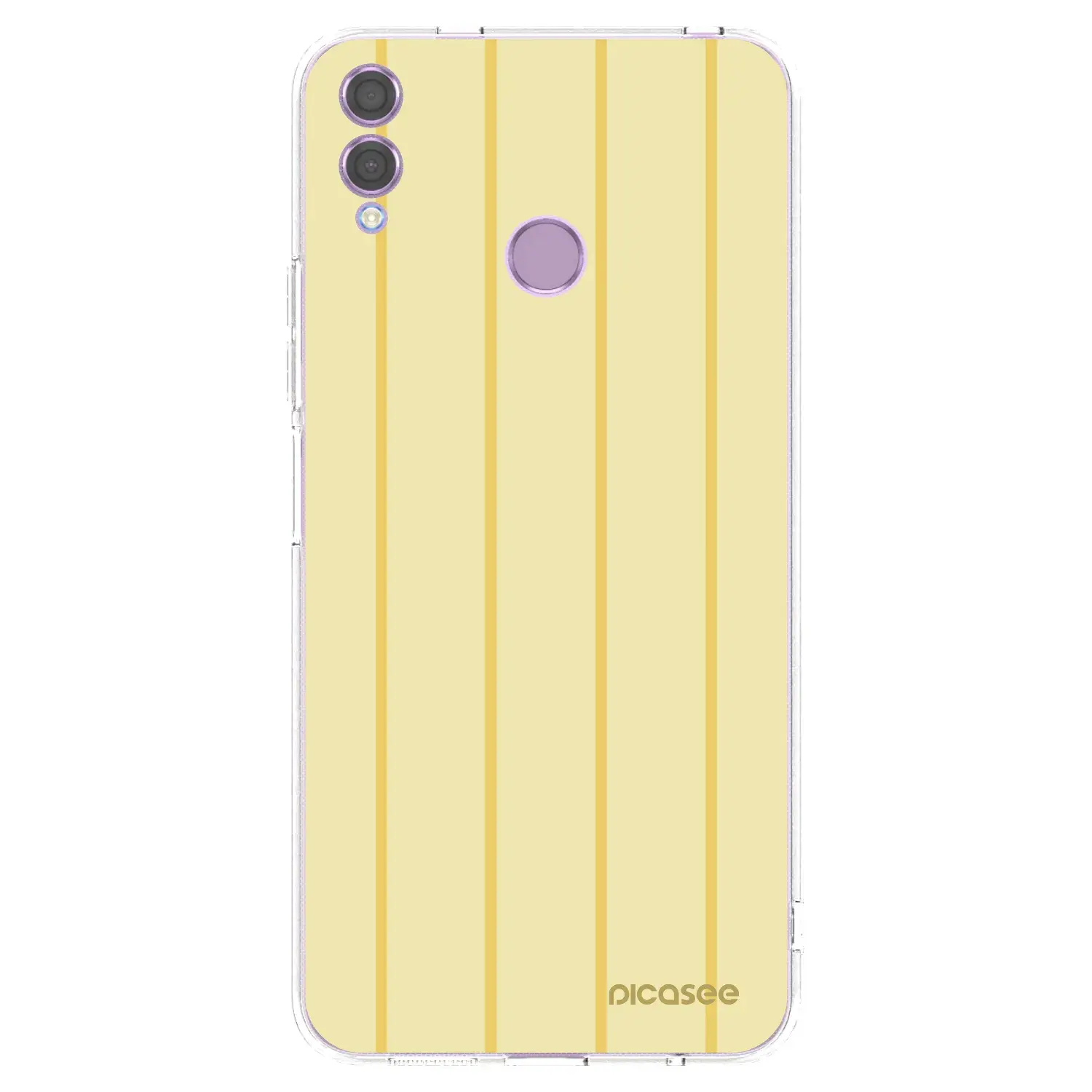 Silikonový průhledný obal pro Honor 8X - Liquid sunshine
