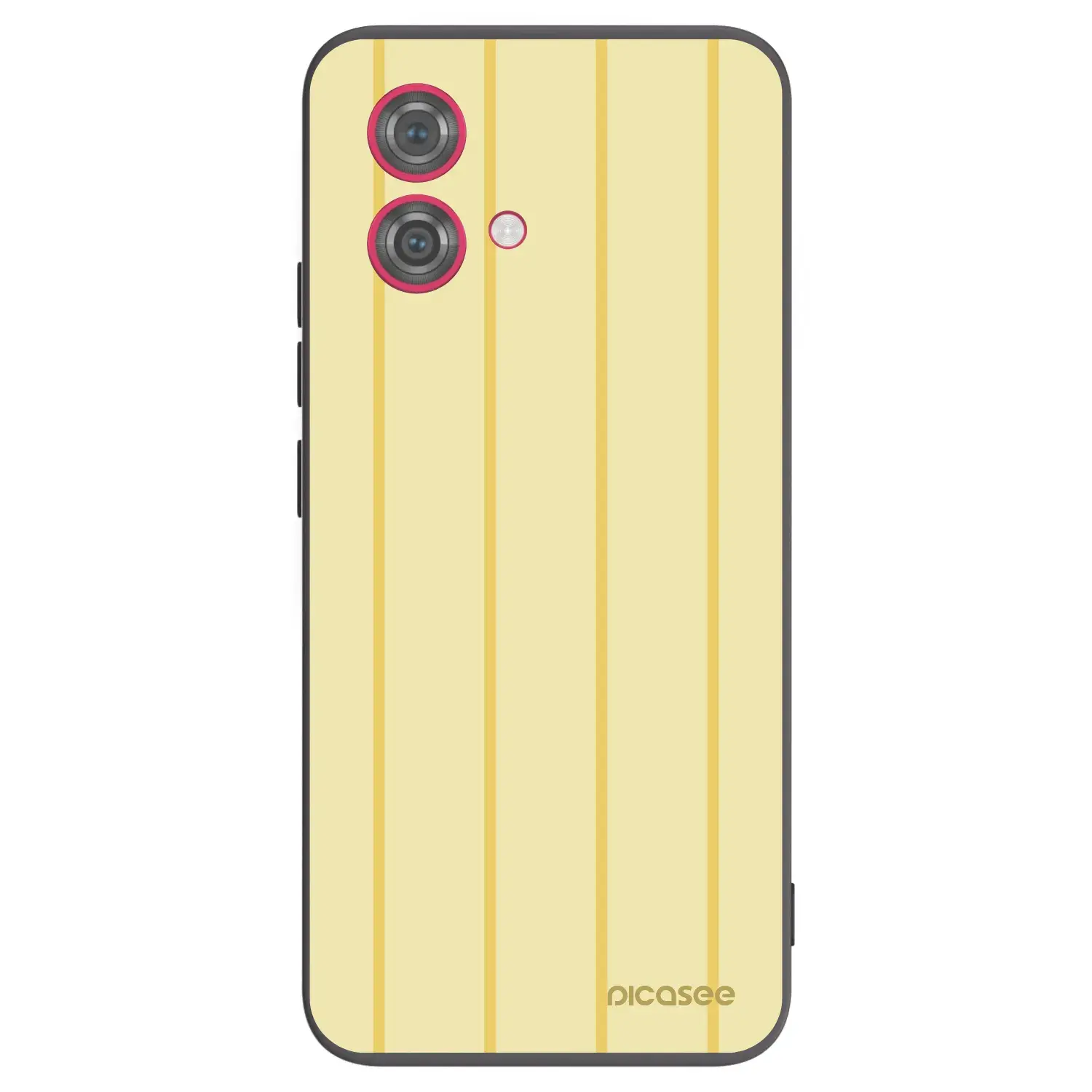 Silikonový černý obal pro Motorola Moto G84 5G - Liquid sunshine