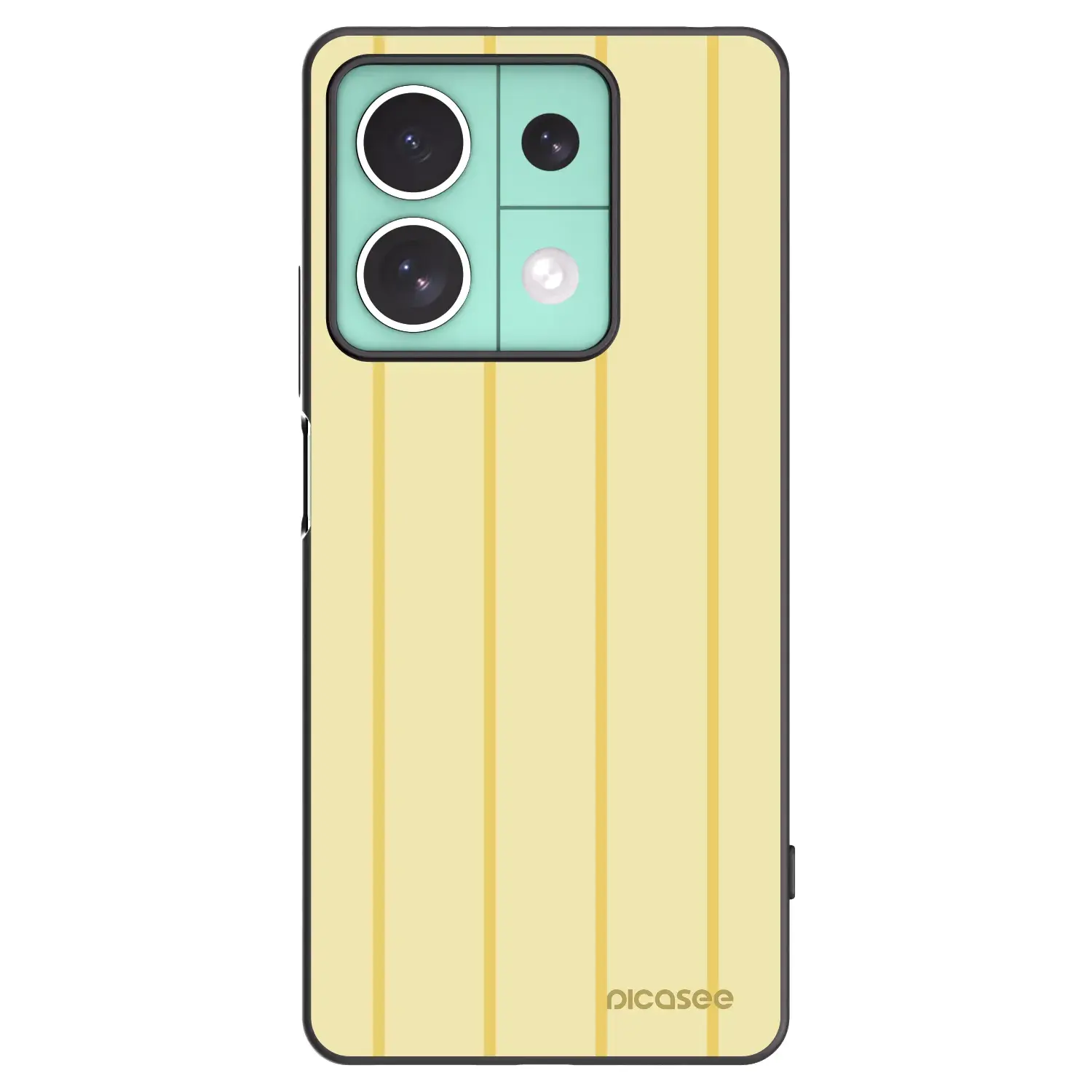 Silikonový černý obal pro Xiaomi Redmi Note 13 5G - Liquid sunshine