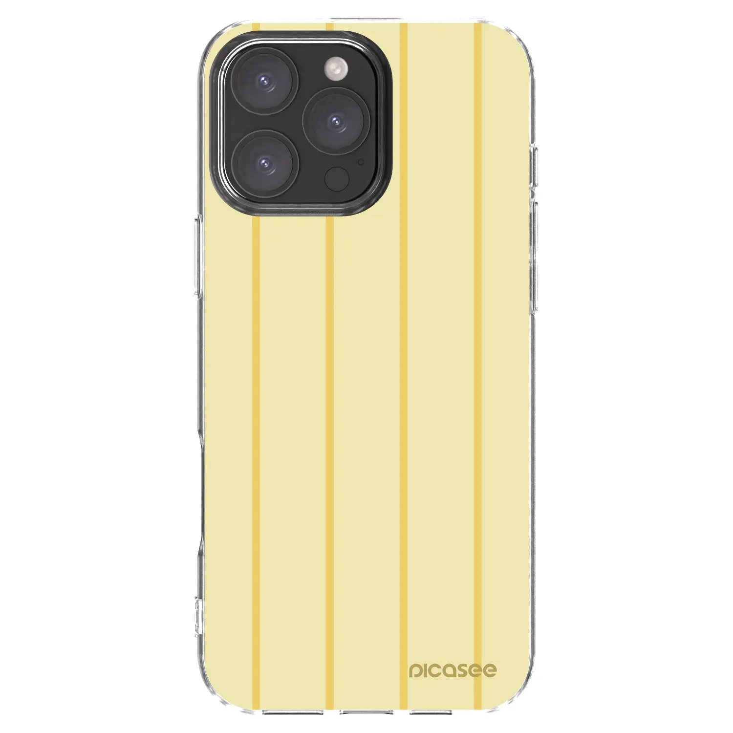 Silikonový průhledný obal pro Apple iPhone 16 Pro Max - Liquid sunshine