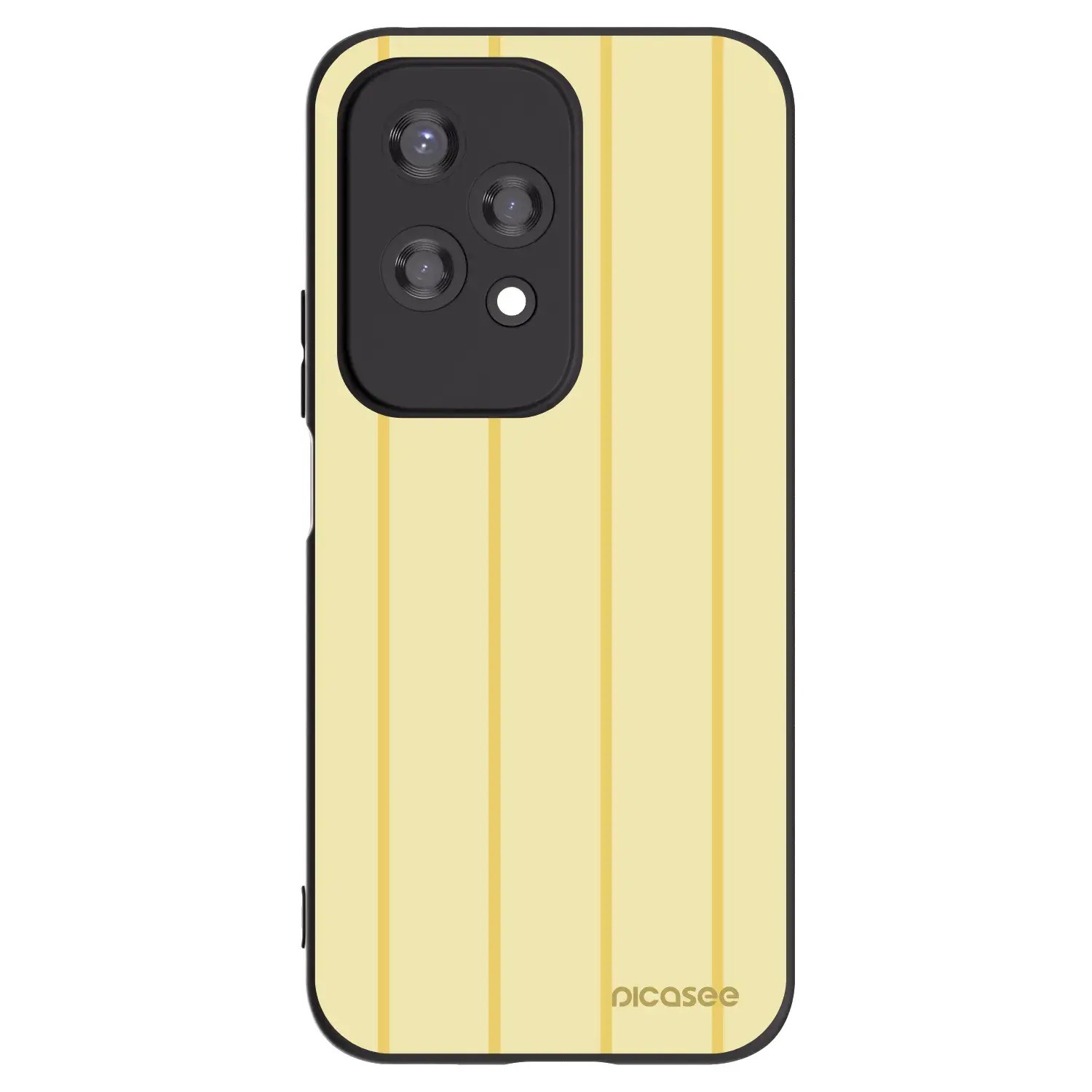 Silikonový černý obal pro Honor 200 Lite - Liquid sunshine
