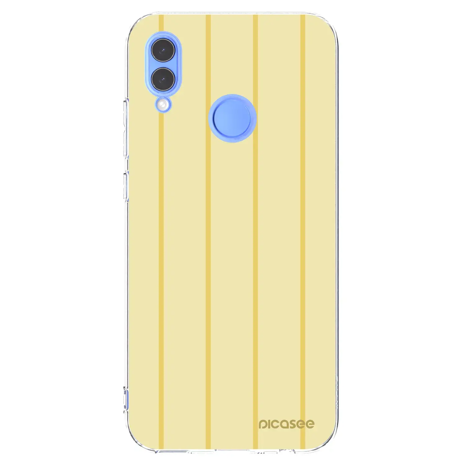 Silikonový průhledný obal pro Huawei P Smart 2019 - Liquid sunshine