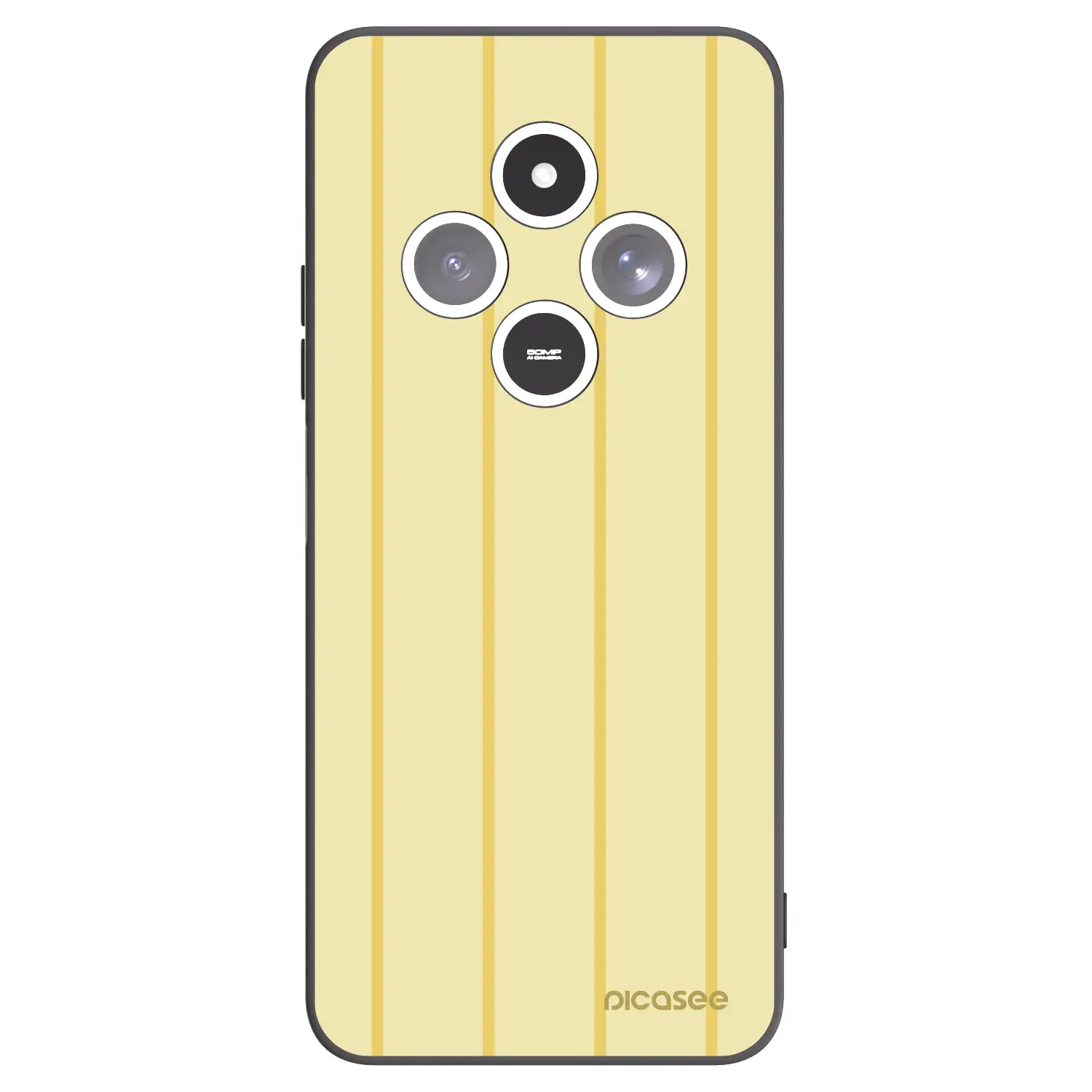 Silikonový černý obal pro Xiaomi Redmi 14C - Liquid sunshine