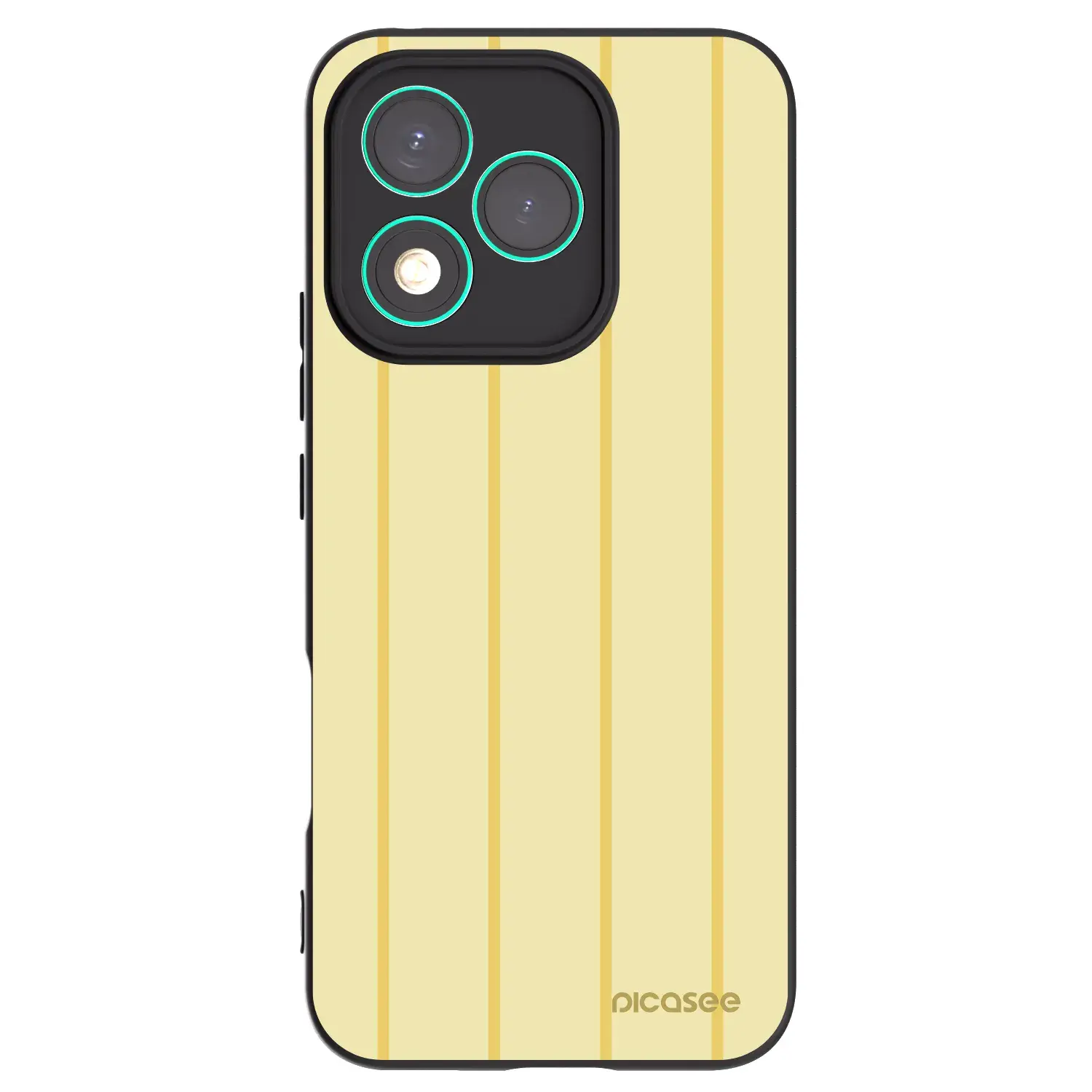 Silikonový černý obal pro Honor 400 Lite 5G - Liquid sunshine
