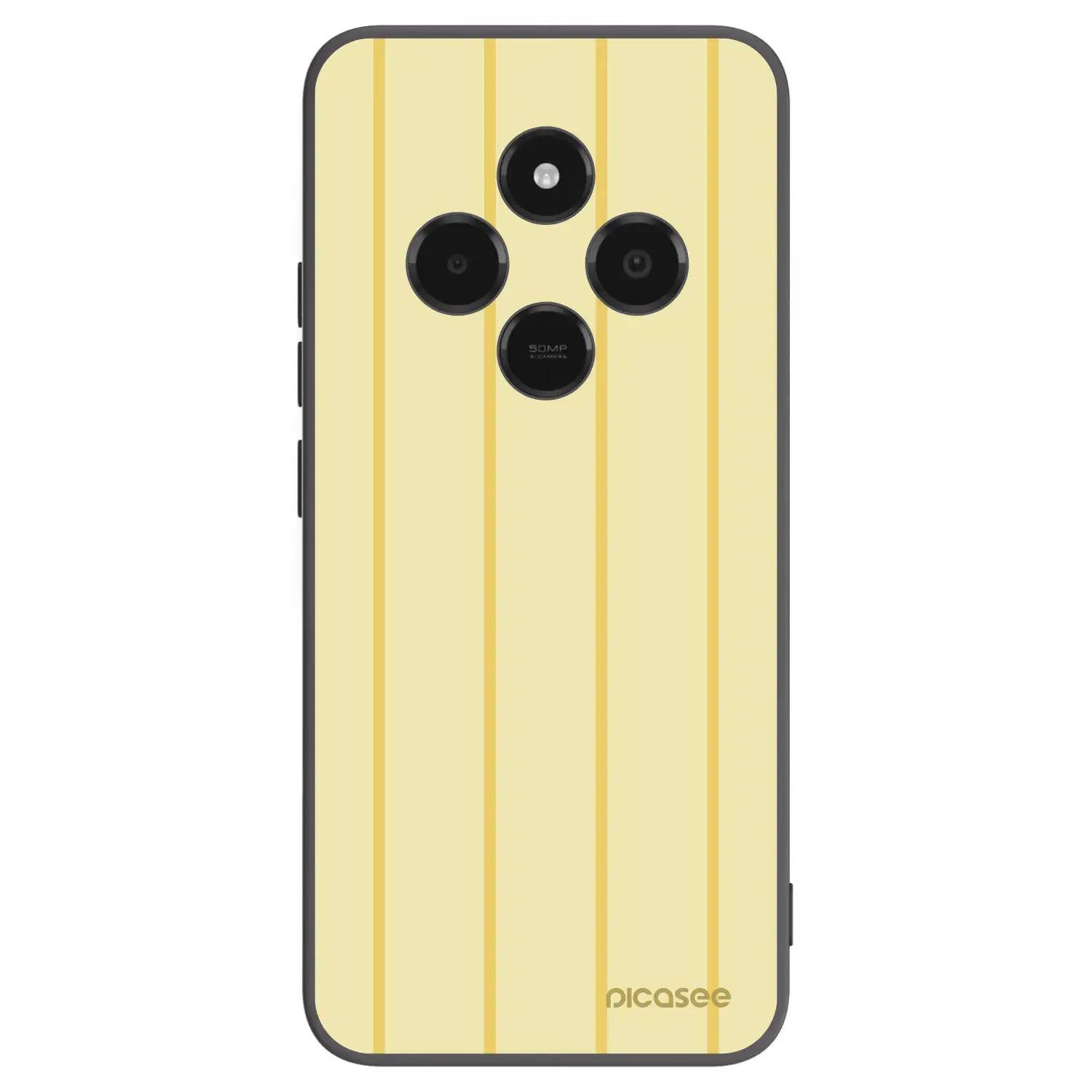 Silikonový černý obal pro Xiaomi Poco C75 - Liquid sunshine
