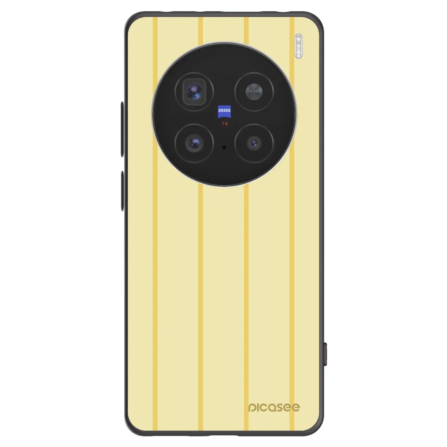 Silikonový černý obal pro Vivo X200 Pro - Liquid sunshine