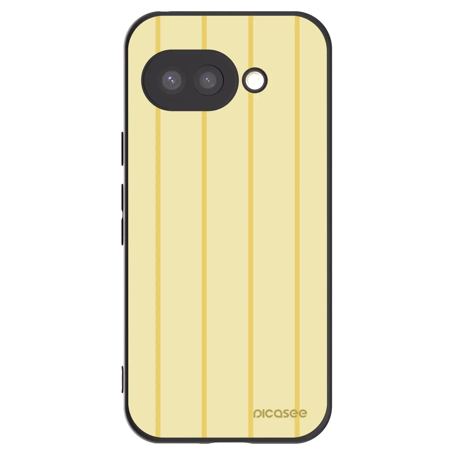 Silikonový černý obal pro Google Pixel 9a - Liquid sunshine