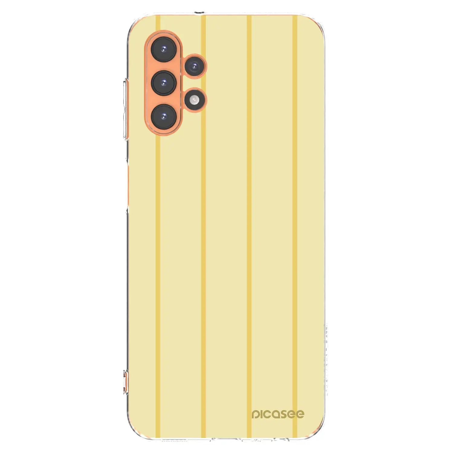 Silikonový průhledný obal pro Samsung Galaxy A13 5G - Liquid sunshine