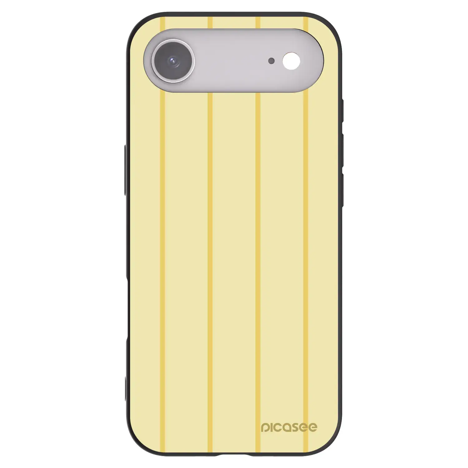 Silikonový černý obal pro Apple iPhone Air - Liquid sunshine