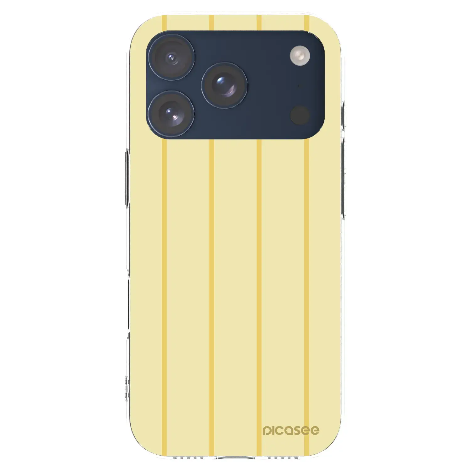 Silikonový průhledný obal pro Apple iPhone 17 Pro - Liquid sunshine