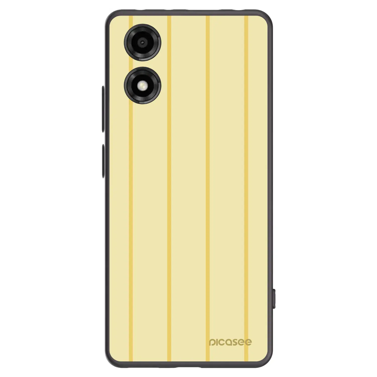 Silikonový černý obal pro Motorola Moto E14 - Liquid sunshine
