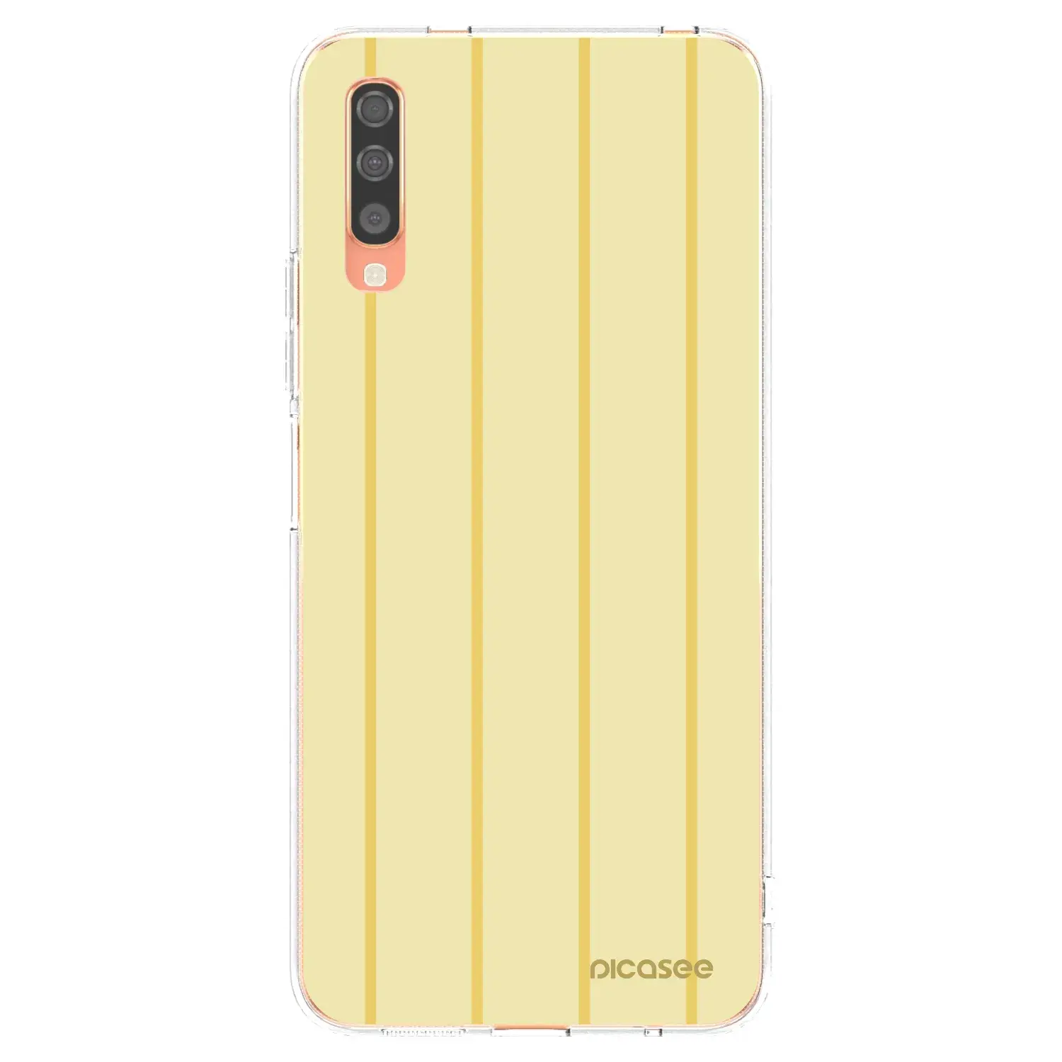 Silikonový průhledný obal pro Samsung Galaxy A70 A705F - Liquid sunshine