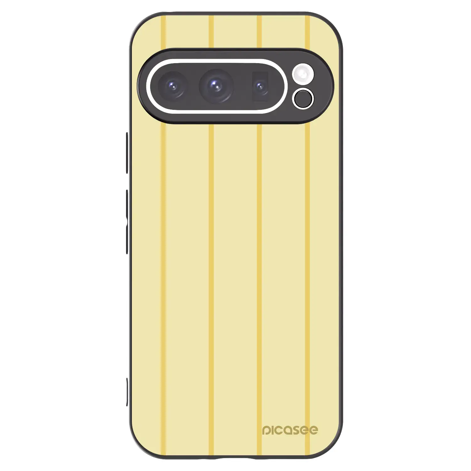 Silikonový černý obal pro Google Pixel 9 Pro XL - Liquid sunshine