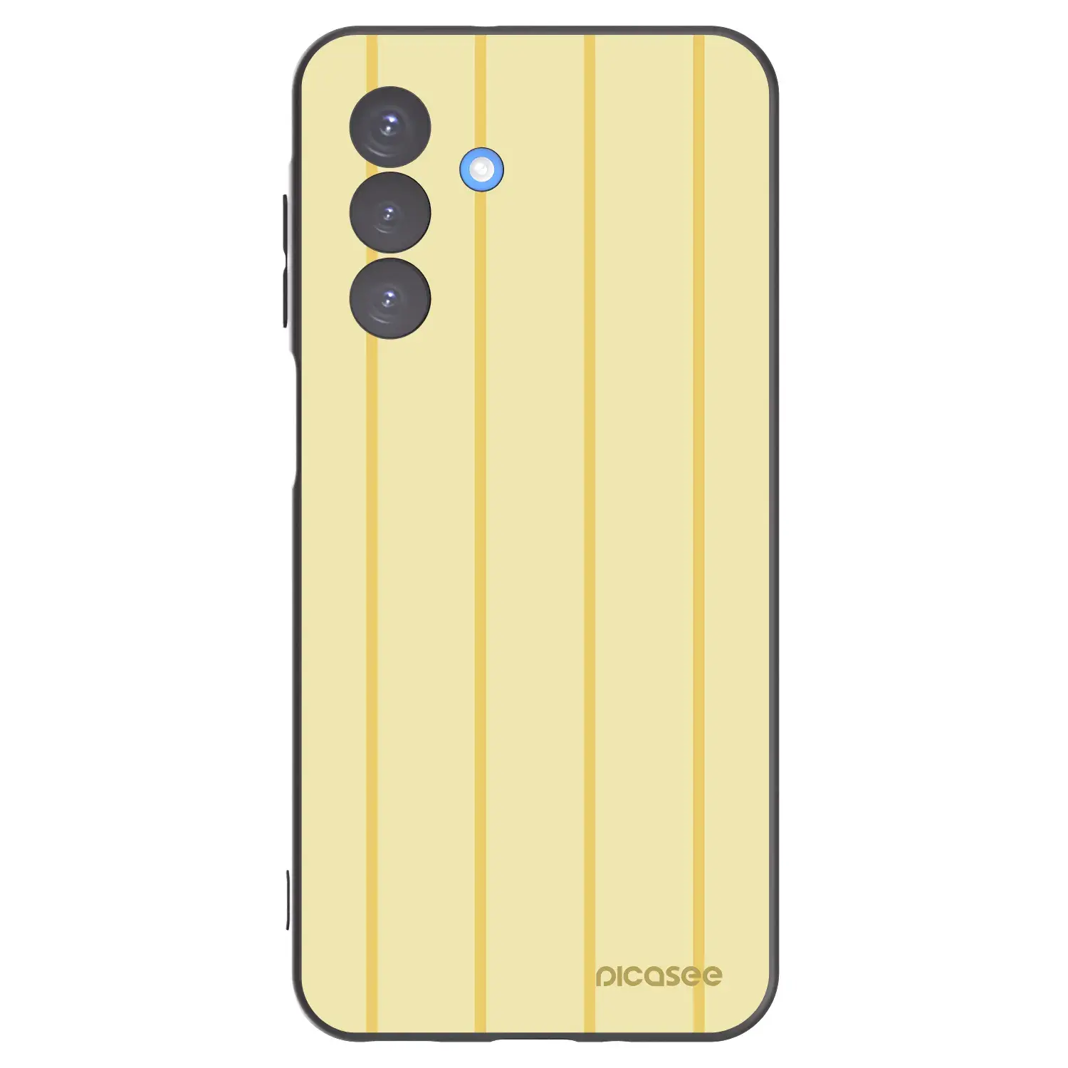 Silikonový černý obal pro Samsung Galaxy A17 5G - Liquid sunshine