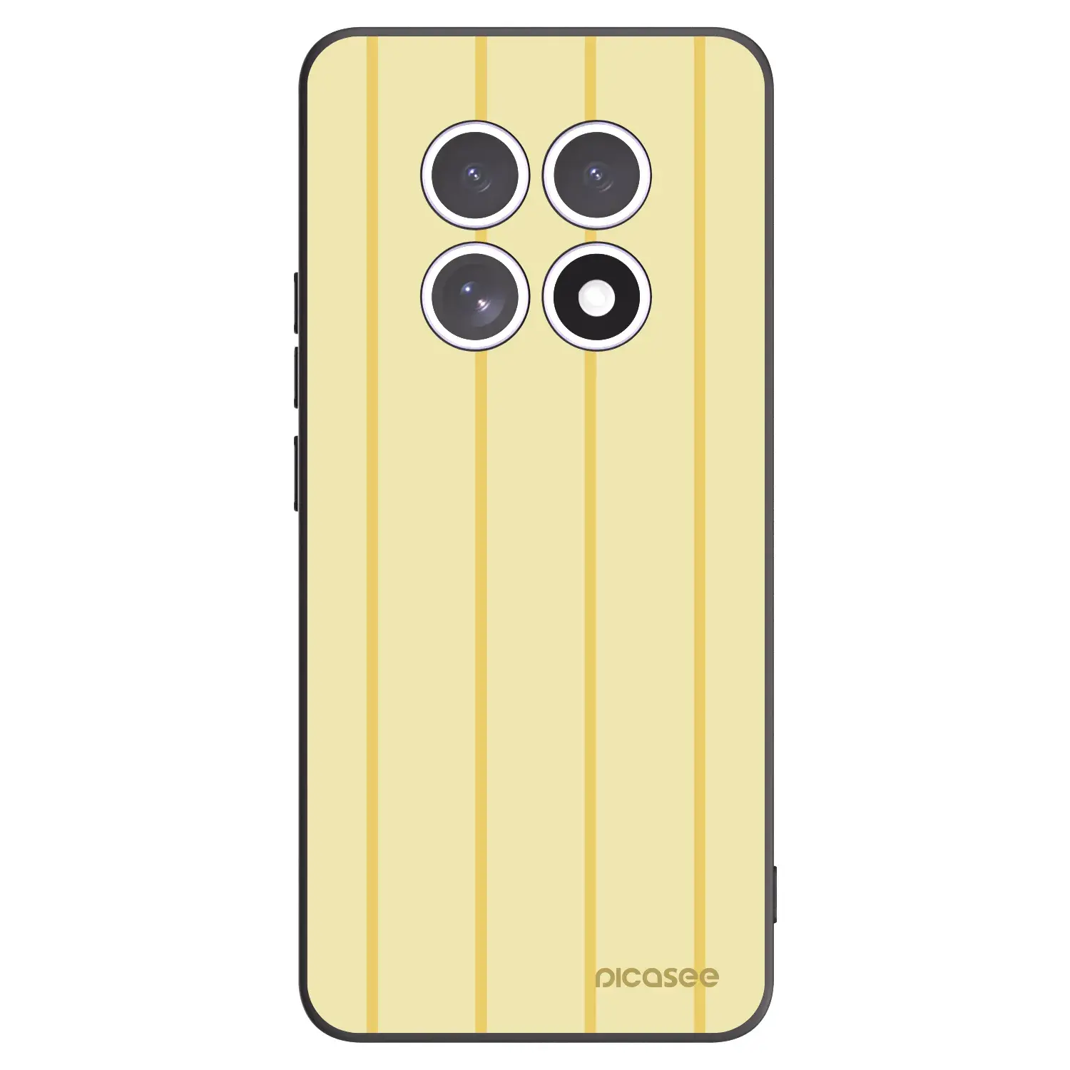 Silikonový černý obal pro Xiaomi Redmi Note 15 4G - Liquid sunshine