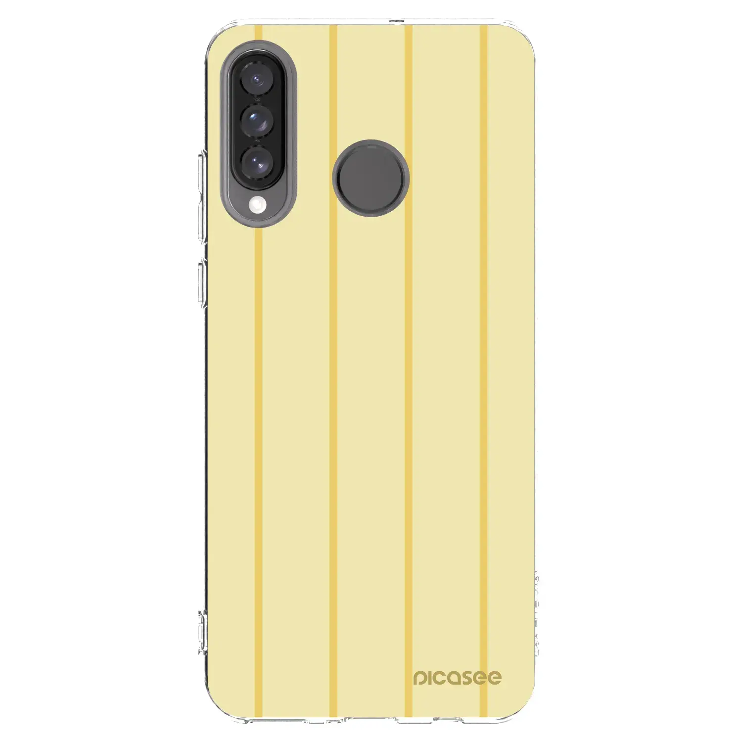Silikonový průhledný obal pro Huawei P30 Lite - Liquid sunshine