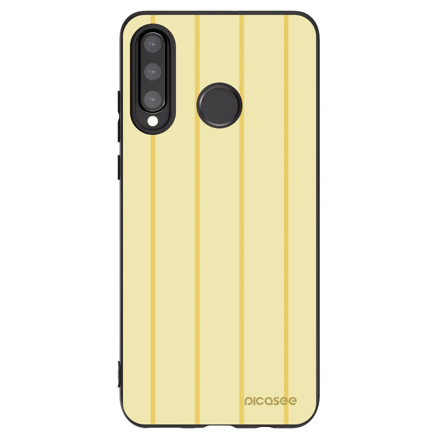 Silikonový černý obal pro Huawei P30 Lite - Liquid sunshine