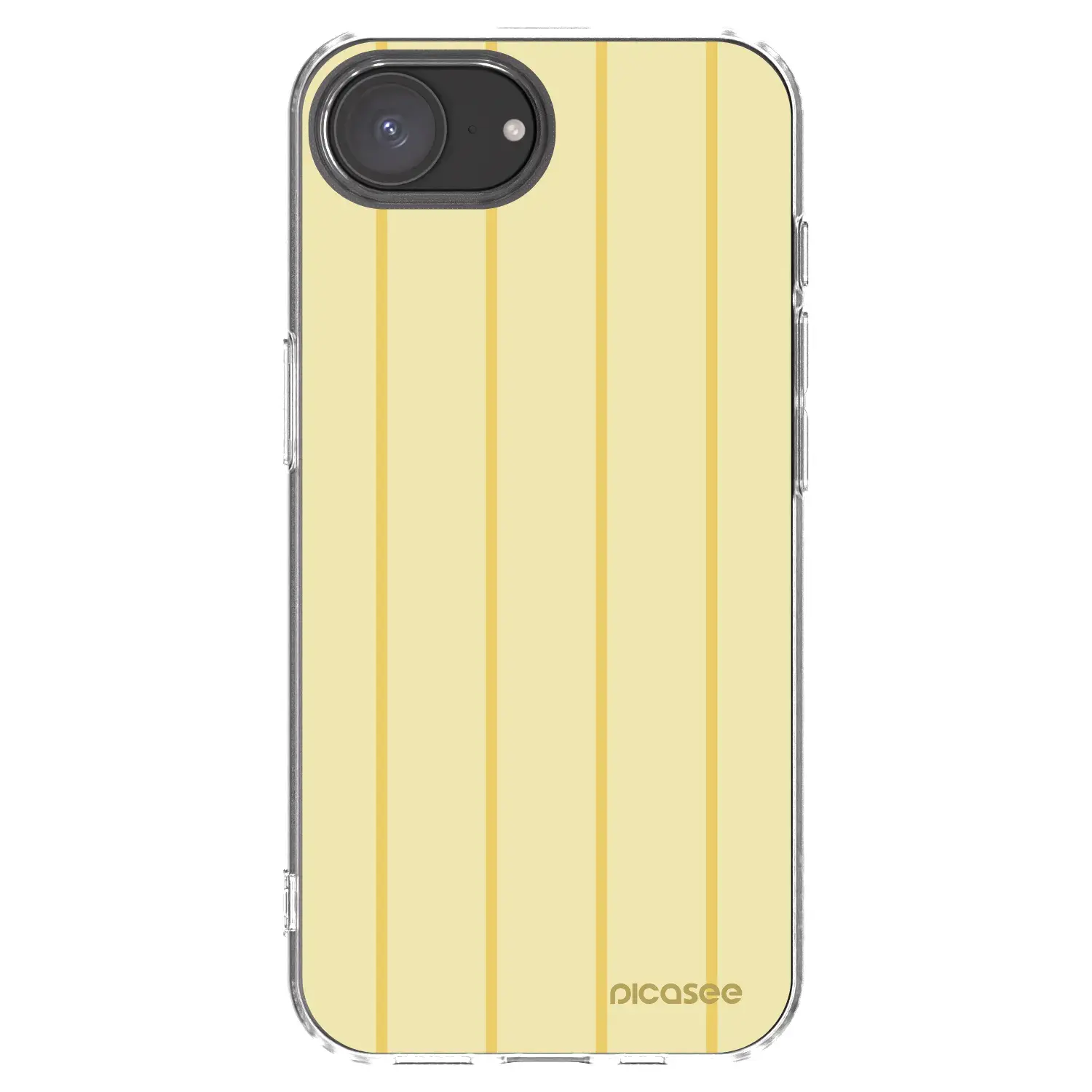 Silikonový průhledný obal pro Apple iPhone 17e - Liquid sunshine