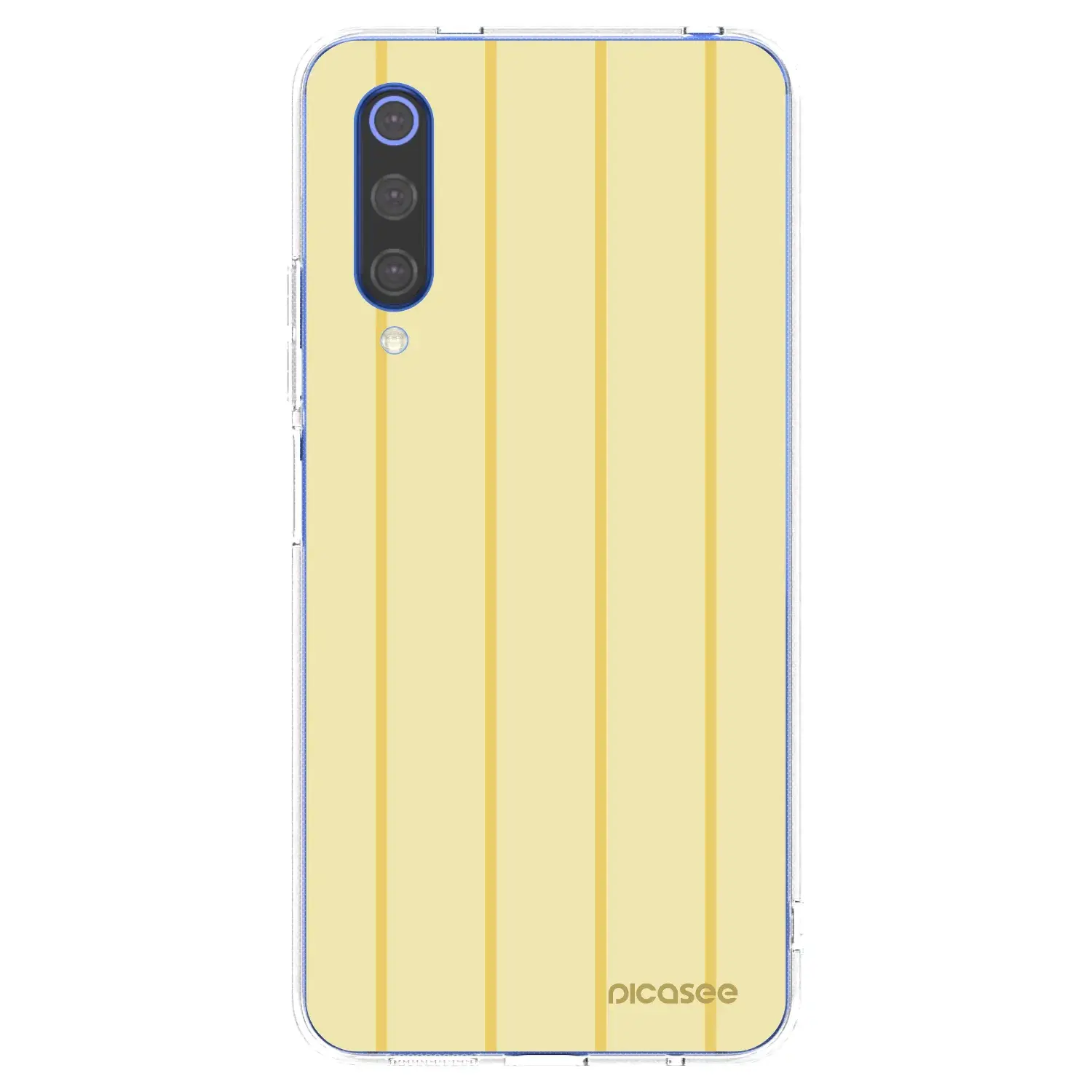 Silikonový průhledný obal pro Xiaomi Mi 9 SE - Liquid sunshine
