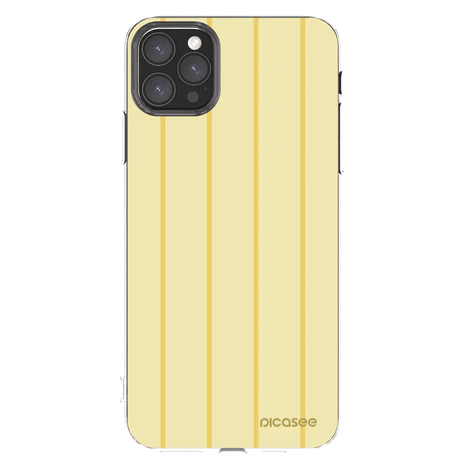 Silikonový průhledný obal pro Apple iPhone 11 Pro Max - Liquid sunshine