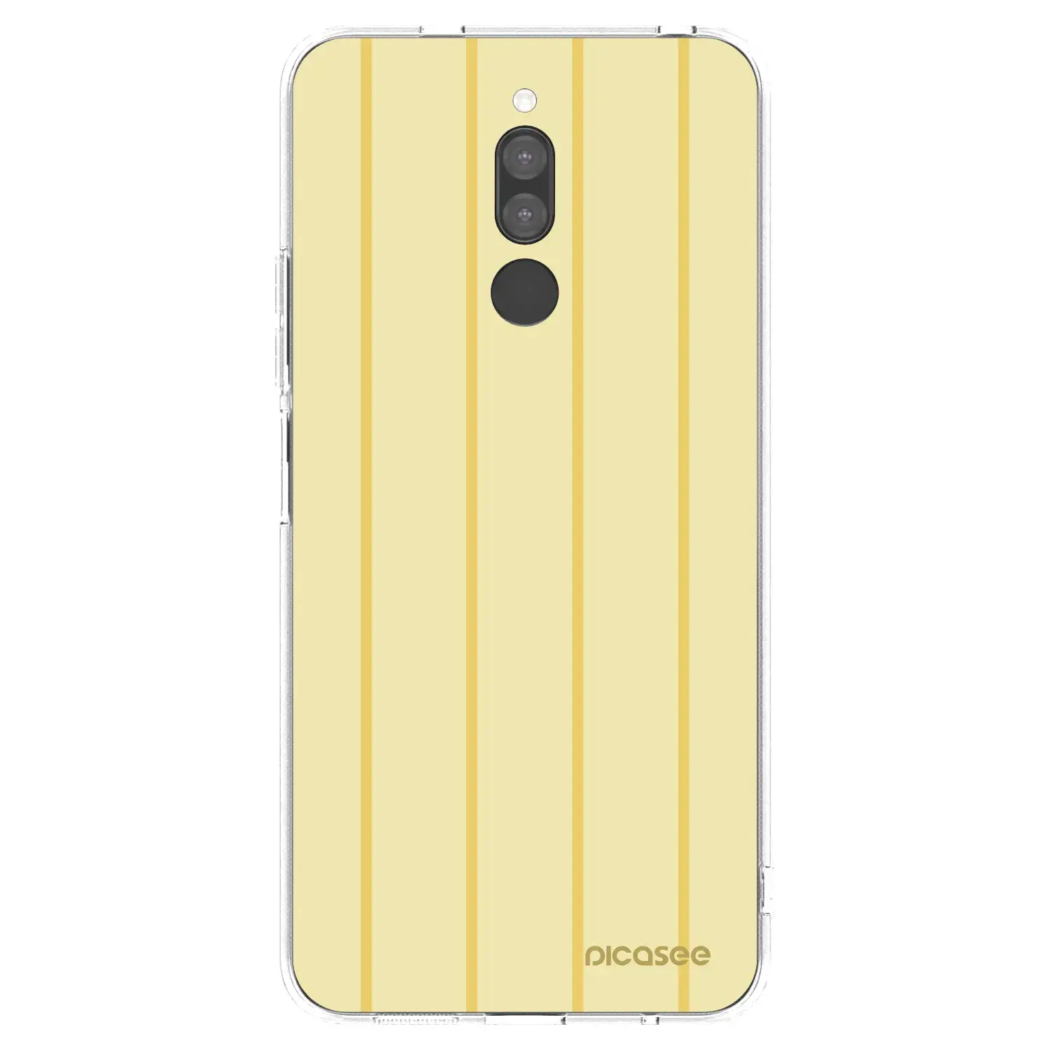 Silikonový průhledný obal pro Xiaomi Redmi 8 - Liquid sunshine