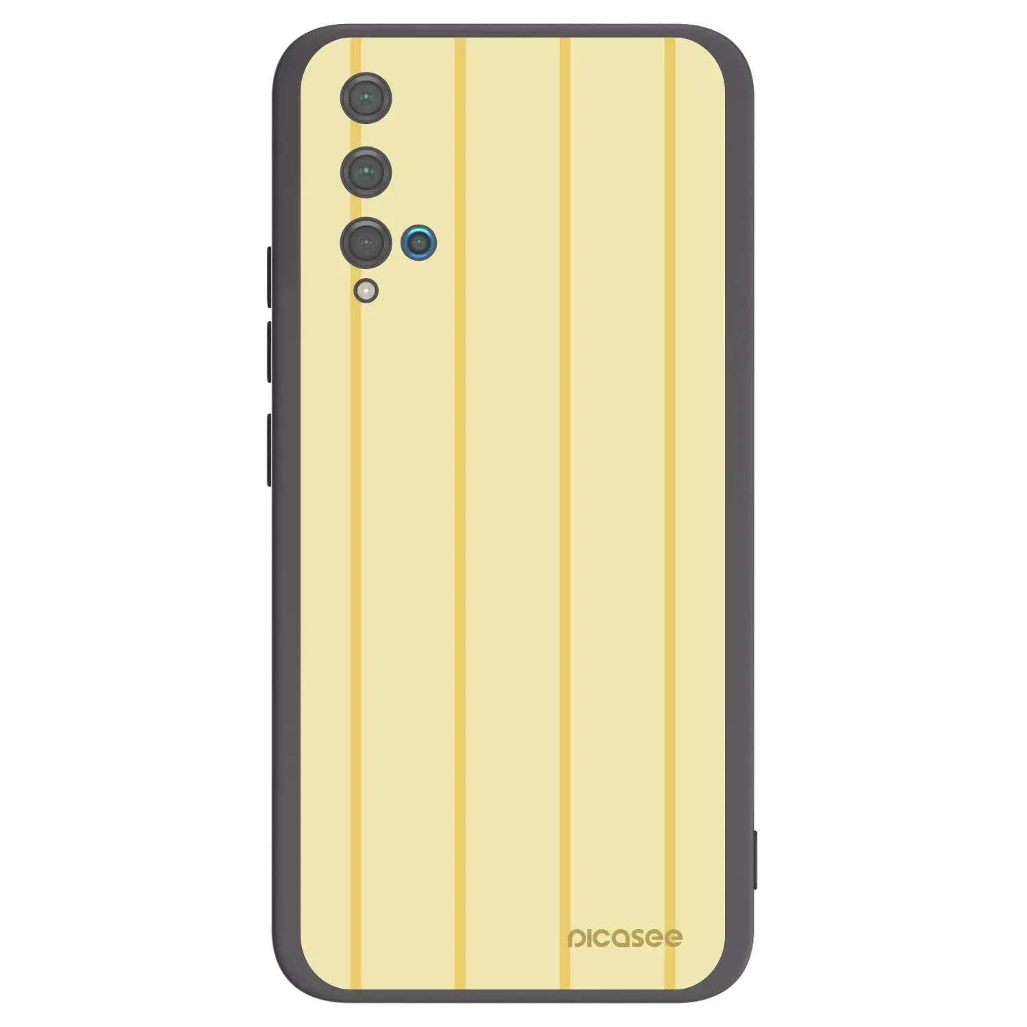 Silikonový černý obal pro Huawei Nova 5T - Liquid sunshine