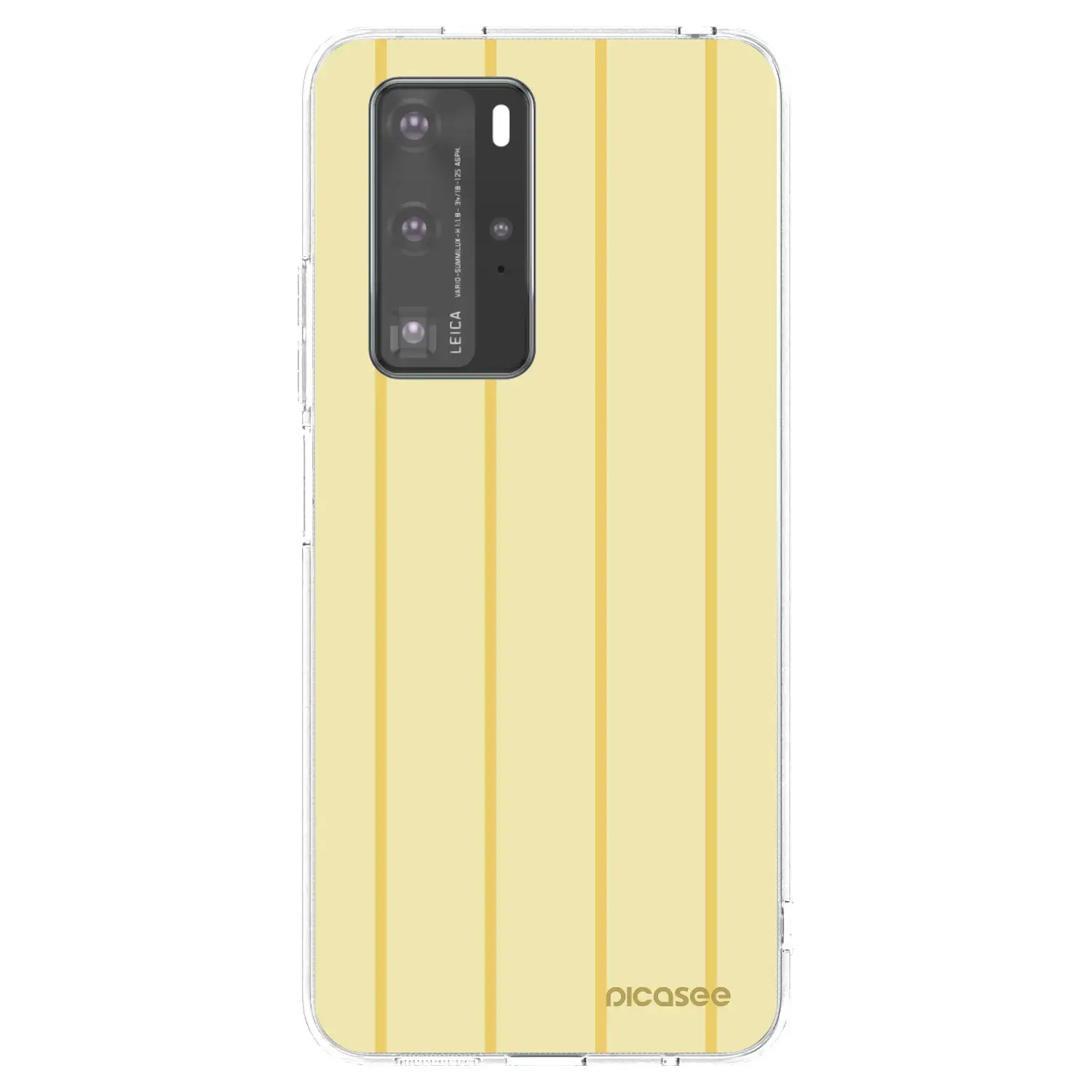 Silikonový průhledný obal pro Huawei P40 Pro - Liquid sunshine