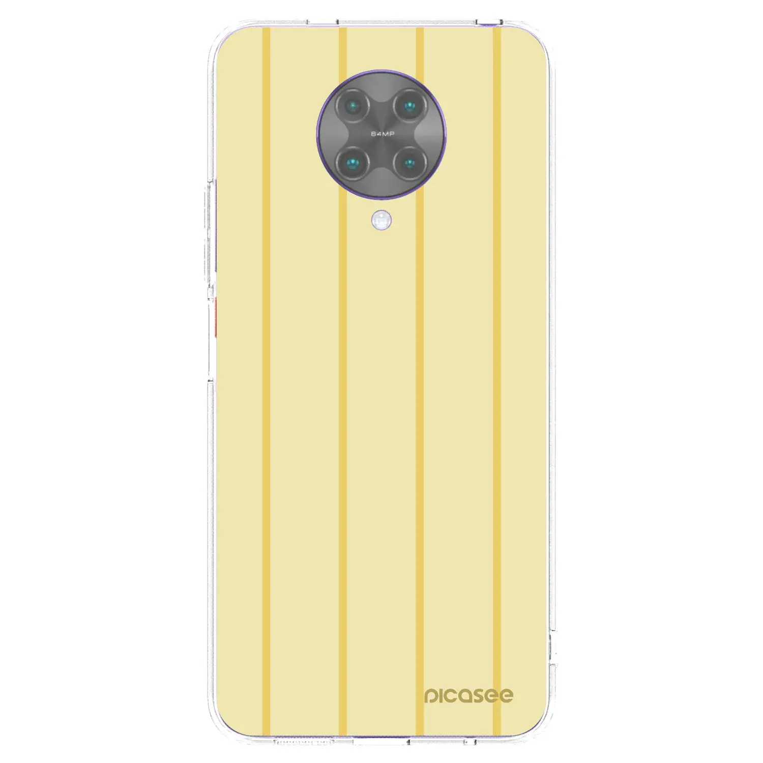 Silikonový průhledný obal pro Xiaomi Poco F2 Pro - Liquid sunshine
