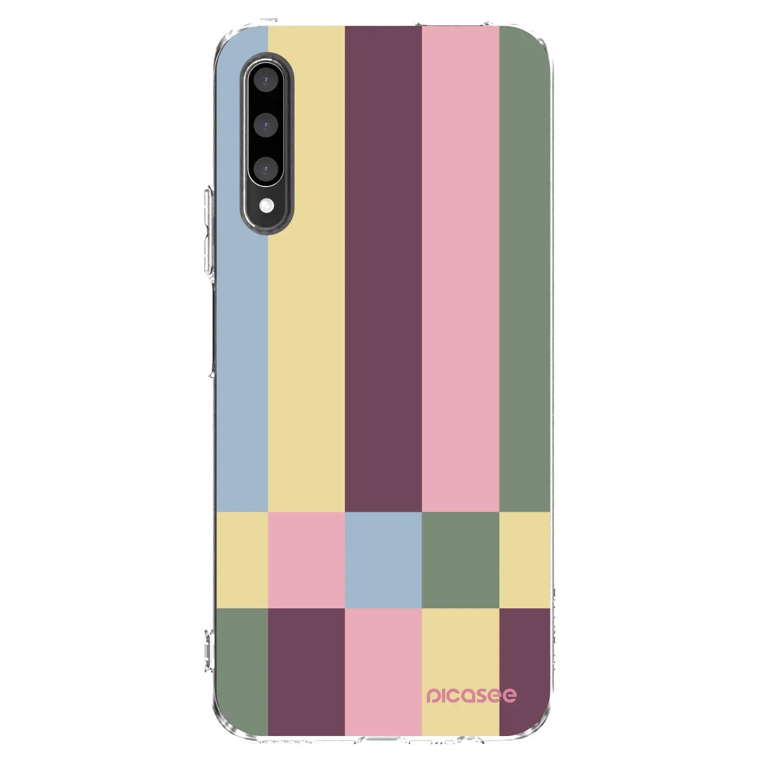 Silikonový průhledný obal pro Honor 9X Pro - Lobby tiles