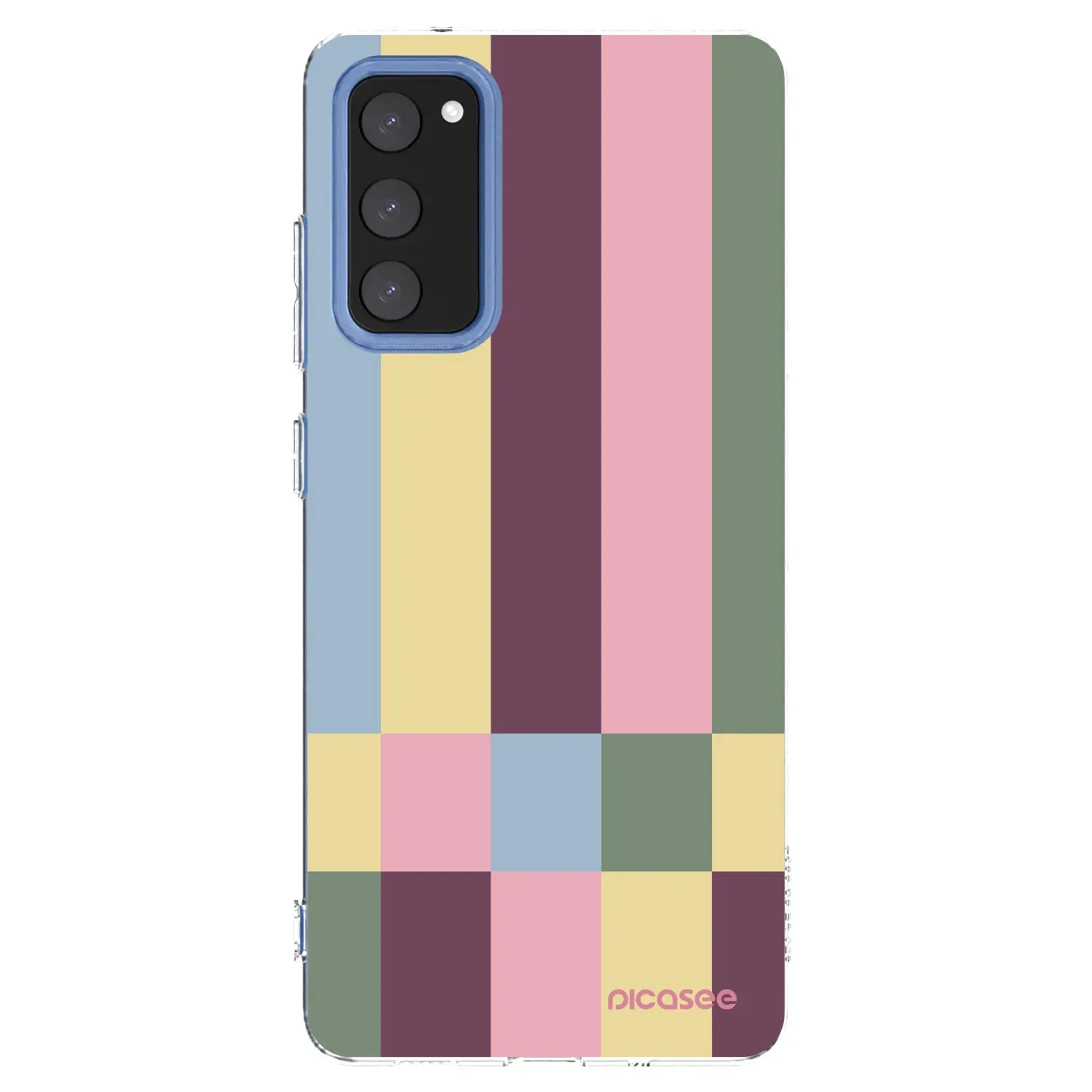 Silikonový průhledný obal pro Samsung Galaxy S20 FE - Lobby tiles