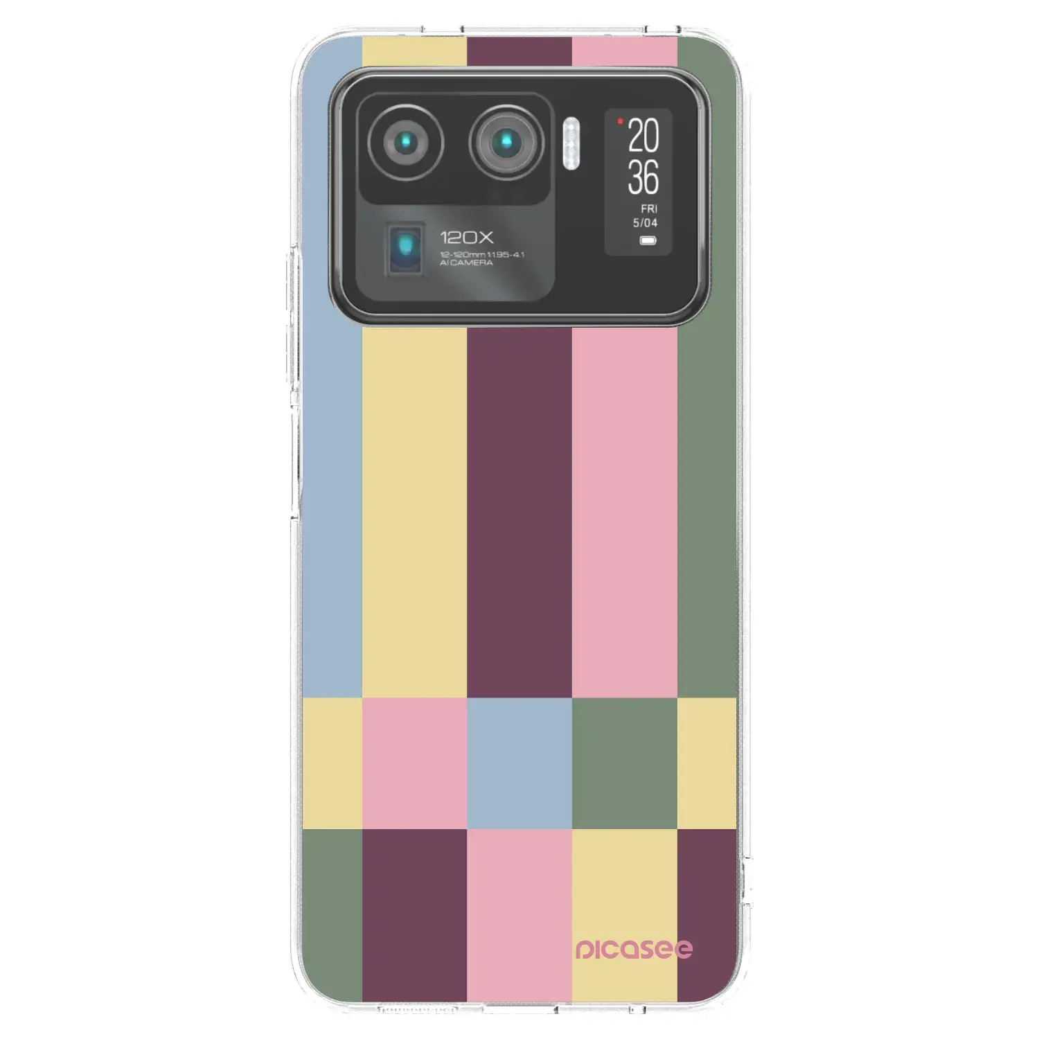 Silikonový průhledný obal pro Xiaomi Mi 11 Ultra - Lobby tiles