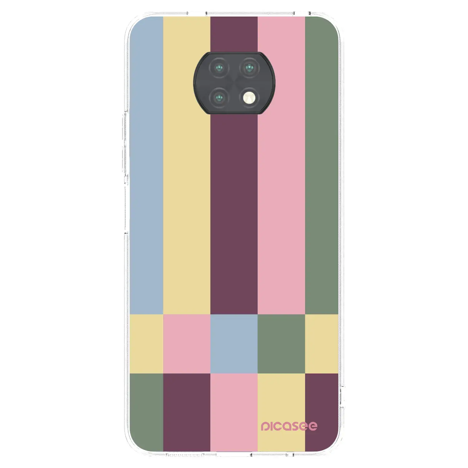 Silikonový průhledný obal pro Xiaomi Redmi Note 9T - Lobby tiles