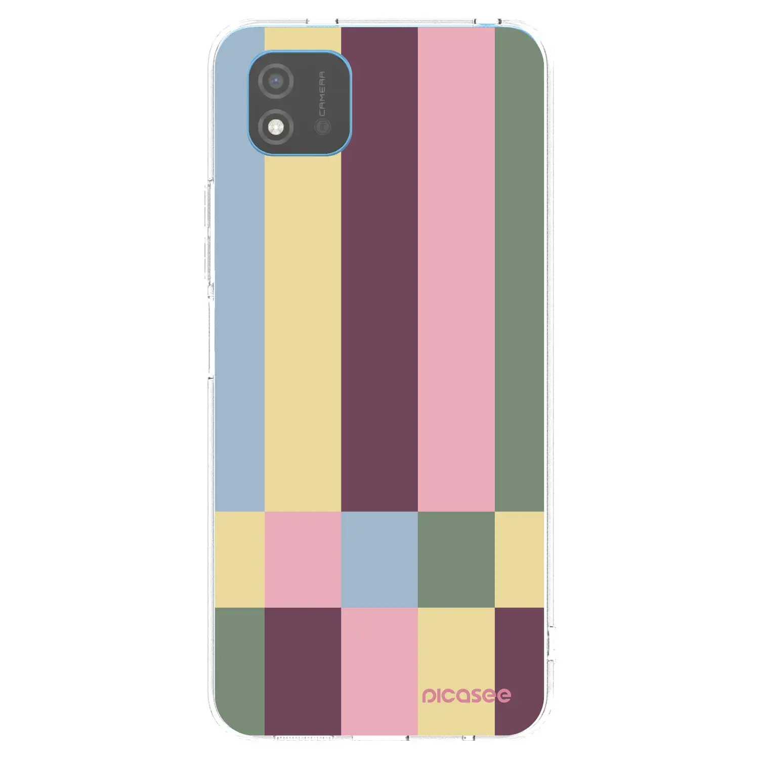 Silikonový průhledný obal pro Realme C11 (2021) - Lobby tiles