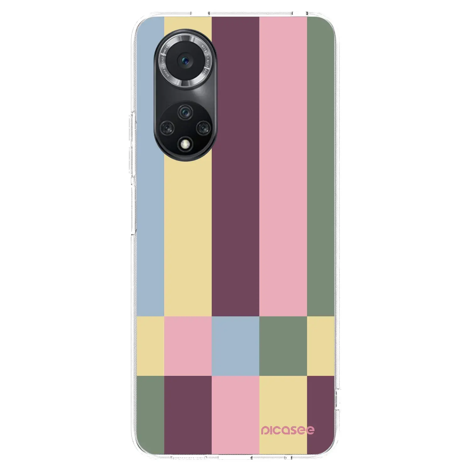 Silikonový průhledný obal pro Huawei Nova 9 SE - Lobby tiles