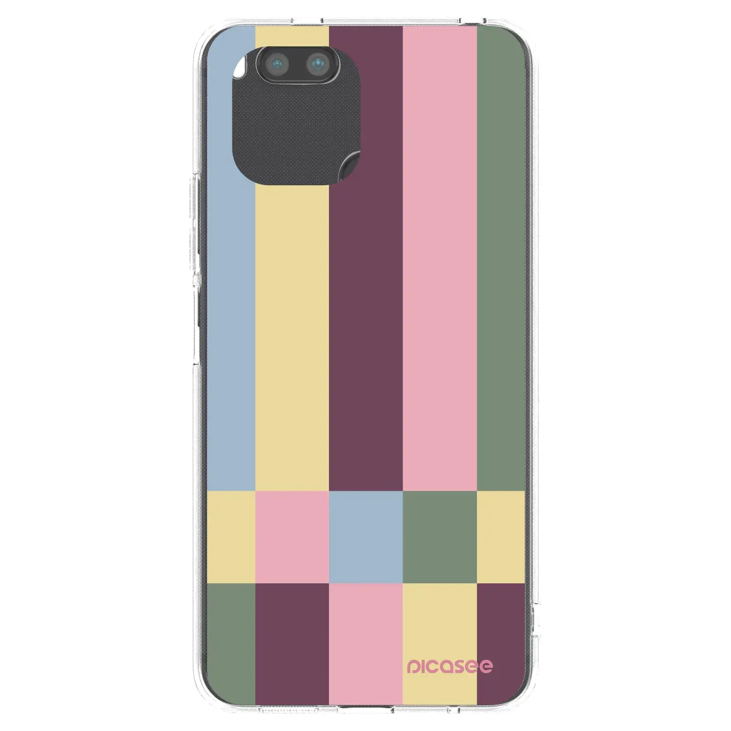Silikonový průhledný obal pro Xiaomi Redmi A1 - Lobby tiles