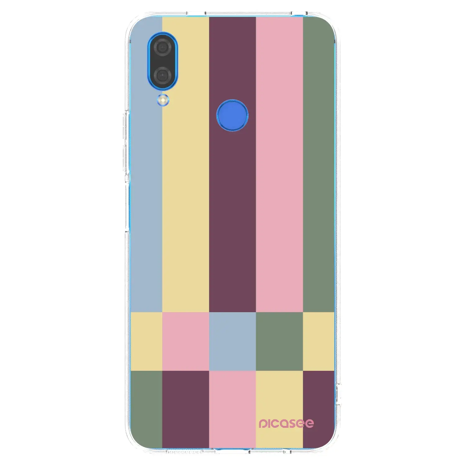 Silikonový průhledný obal pro Huawei Nova 3i - Lobby tiles