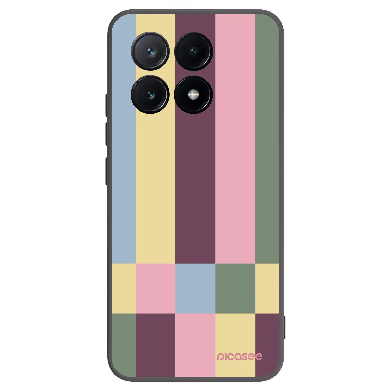 Silikonový černý obal pro Xiaomi Poco X6 Pro - Lobby tiles