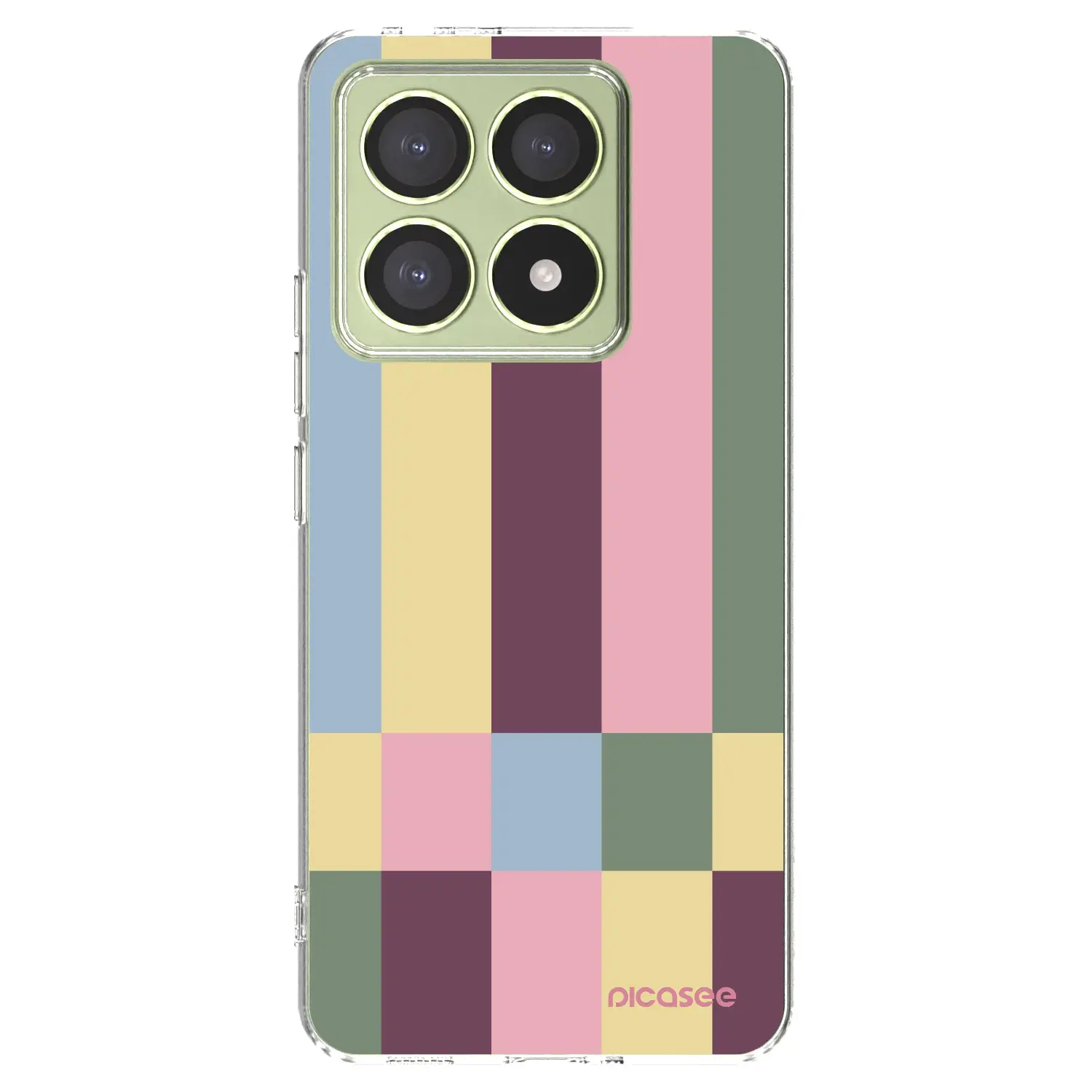 Silikonový průhledný obal pro Xiaomi 14T - Lobby tiles