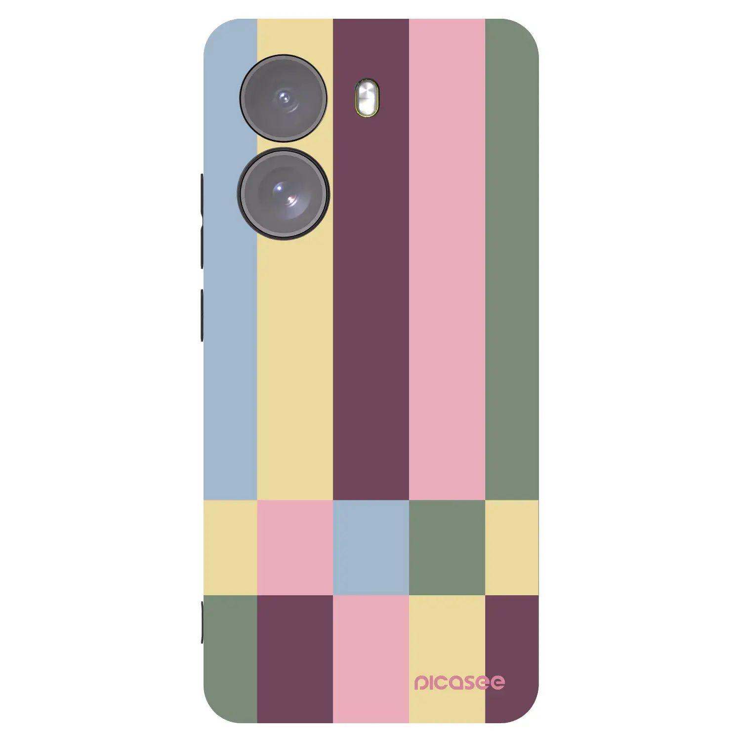 Silikonový černý obal pro Xiaomi Poco X7 - Lobby tiles